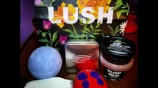 LUSH - Chopping up shower jelly and bubble bar