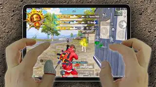iPad Pro M2 (120fps) PUBG HANDCAM 🔥 Smooth+120FPS ❤️ Pubg Test/ Gameplay/ Sensitivity + Control 🔥