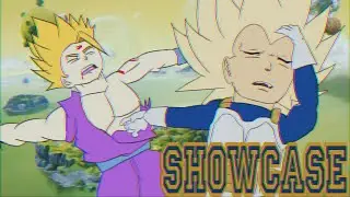 SHOWCASE a Vegeta SSJ3 (mini) Es una máquina de special moves y forfeits