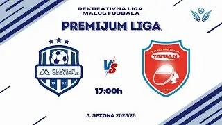 MILENIJUM OSIGURANJE vs SO TAMAN | round 8  | PREMIJUM LIGA | Sezona 5