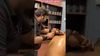 Shamboo barber Relaxing Back massage #toksen #asmr #thebarbersarms #asmrmassage #barbershop