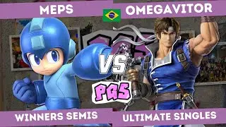 PGSmash 12.01.26 - OmegaVitor (Richter) vs. Meps (Mega Man) - SSBU BRASIL - Smash Ultimate