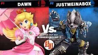 Buster Out #22 - Dawn (Peach) VS Justmeinabox (Wolf) - Winners Round 2