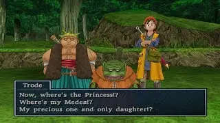 Dragon Quest VIII: Journey of the Cursed King геймплей PS2 HD (PCSX2)