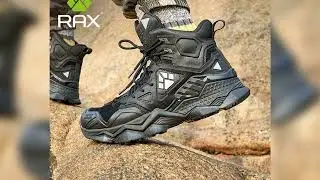 #RAX Man Hiking Shoes Wear Resistant Sneakers Non Slip Camping Shoes Men Outdoor Sneaker Spring Aut