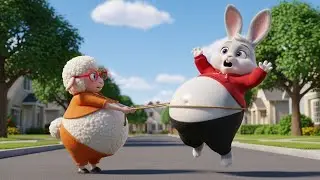 😲 Gazelle&rsquo;s Unexpected Move Toward baby rabbit ?! A Shocking Fencing Moment & a Valuable Lesson 🤺✨