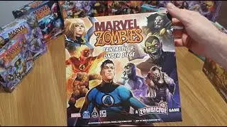 Marvel Zombies Devourer Pledge - Unboxing: Fantastic 4: Under Siege