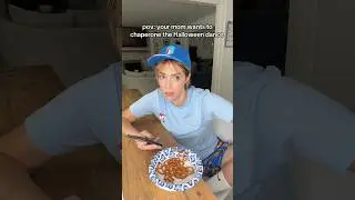 POV: YOUR MOM WANTS TO CHAPERONE THE HALLOWEEN DANCE 🎃