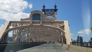 New York 4K S01E05 Manhattan April 2020, Queens To Manhattan, Ed Koch Queensboro Bridge