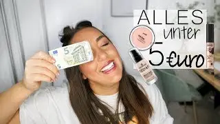 DROGERIE MAKEUP alles unter 5 EURO Favoriten I Makeup Tutorial  Demo