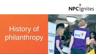 History of philanthropy