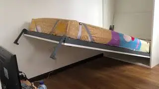 BTO HDB-Studio 36sqm.Blk 26A St.GeorgeLane.Hidden Wall Bed HWB Single +TopCabinets.HWB HUB.EC