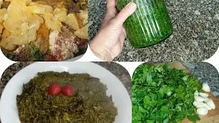 أحسن طريقة باش تحضري الكزبر والمعدنوس بدون ثلاجة أو مجمد👍 مع البقولة فالكوكوت صحية ولذيذة 😋
