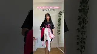 Mini birthday dresses from Urbanic #dresses