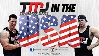 TMJ In The USA! Episode 12 | MassiveJoes.com Team MassiveJoes United States Mr Olympia Tour 2013