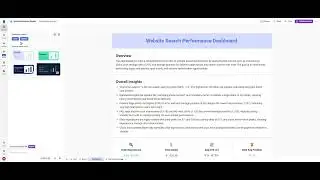 Build a Website Search Performance Dashboard in 2 Minutes with AI - Bricks Tutorial