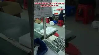 Inflation test of our air pumps. #shorts #pump #production