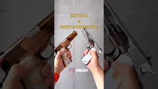 Con 38 Super Se Ve Mejor? COLT CUSTOM Rose Gold vs Stainless Steel #shorts #1911 #colt
