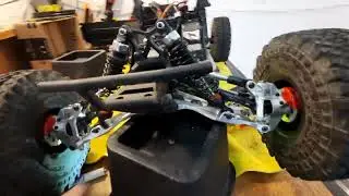 Losi Hammer Rey Steering upgrade and more.   video #5