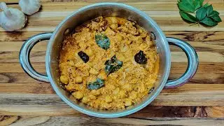 TENDER JACKFRUIT CURRY |  KADGI GASHI | RAW JACKFRUIT CHICKPEA CURRY