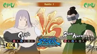 Chiyo vs Aburame Shino | NARUTO X BORUTO STORM CONNECTIONS [8K 60FPS]