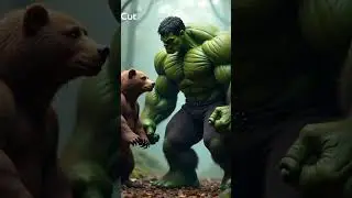 When a bear become hulk. ultimate power