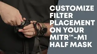 Customize Filter Placement on MITR&trade;-M1 Half Mask