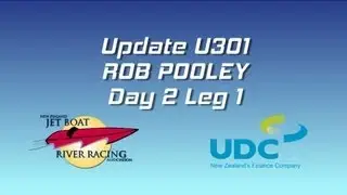 Day 2 Leg 1 Rob Pooley Jet Boat Sinking and Rescue