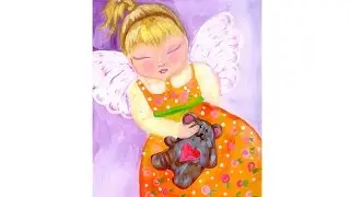 Angel Acrylic Painting Tutorial for Beginners | TheArtSherpa