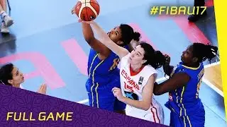 Spain v Brazil - Full Game - 2016 FIBA U17 Women's World Championship