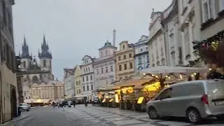 Quiet Walk Back Through Prague 🌿 Old Town to Hotel