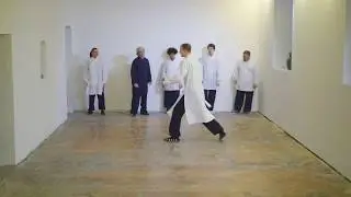 Learning Chinese Boxing Basic Steps - Wudang Sanda Training Part 1
