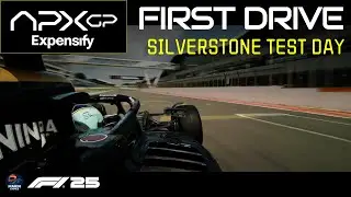 Brad Pitt&rsquo;s First Drive as Sonny Hayes &ndash; APEX GP Silverstone Test | F1 25 Movie Edition 🇬🇧