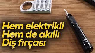 Hem elektrikli hem de akıllı diş fırçası | Oral B Genius 10000N kutu açılışı