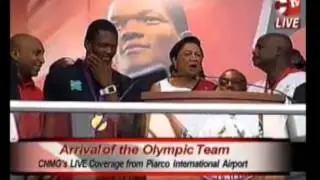Keshorn Walcott arrives in Trinidad and Tobago - FULL CEREMONY
