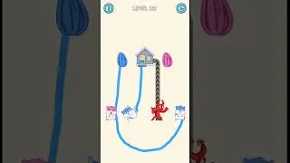 Rush to home game video new level 131 #gaming #gameshorts  #shorts