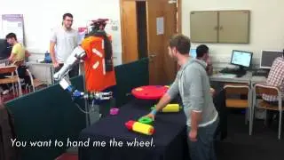 Joint Construction Task - Cognitive Robotics Summer School 2011