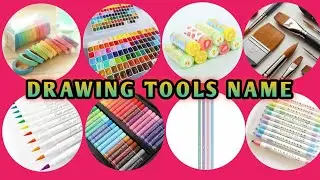 DRAWING TOOLS LIST WITH NAME🎨🖌️
