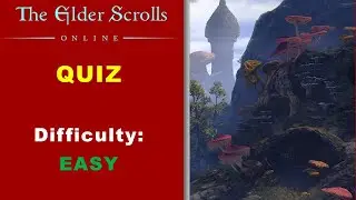 Elder Scrolls Online Quiz - ESO Quiz - Difficulty Easy