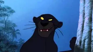 The Jungle Book  Mowgli and Bagheera in the tree HD