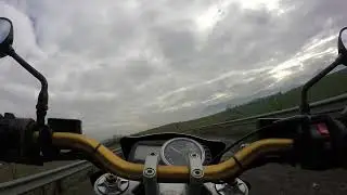 impennata di gas scollinamento Morini Corsaro 1200