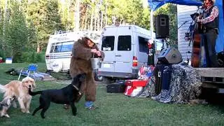 Tim Hus - Sasquatch Hunter  (The Sasquatch makes an appearance!!!!) clip 2