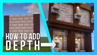HOW TO ADD DEPTH TO MINECRAFT BUILDS - 5 Minute Guide