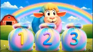 Baa Baa Rainbow Sheep Dance Party | Color Song for Kids | Pom-Pom Crew