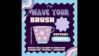 Ezras Noshim 1st incentive program - WAVE YOUR BRUSH!
