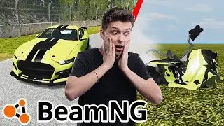 ZNIČÍME NOVY MUSTANG SHELBY | BeamNG.drive