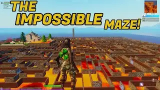 Fortnite - THE IMPOSSIBLE MAZE! (Creative w/ Nightz)