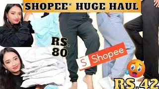 *shopee* huge haul !! shopee clothing haul !! shopee india !! real or fake