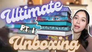 Ultimate Special Edition Unboxing + Mega Book Mail! 😱📚 Pt. 1