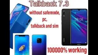 Huawei mrd lx1 frp bypass 2020 without talkback wifi sim safe mode pc talkback 7.3 1000000% working